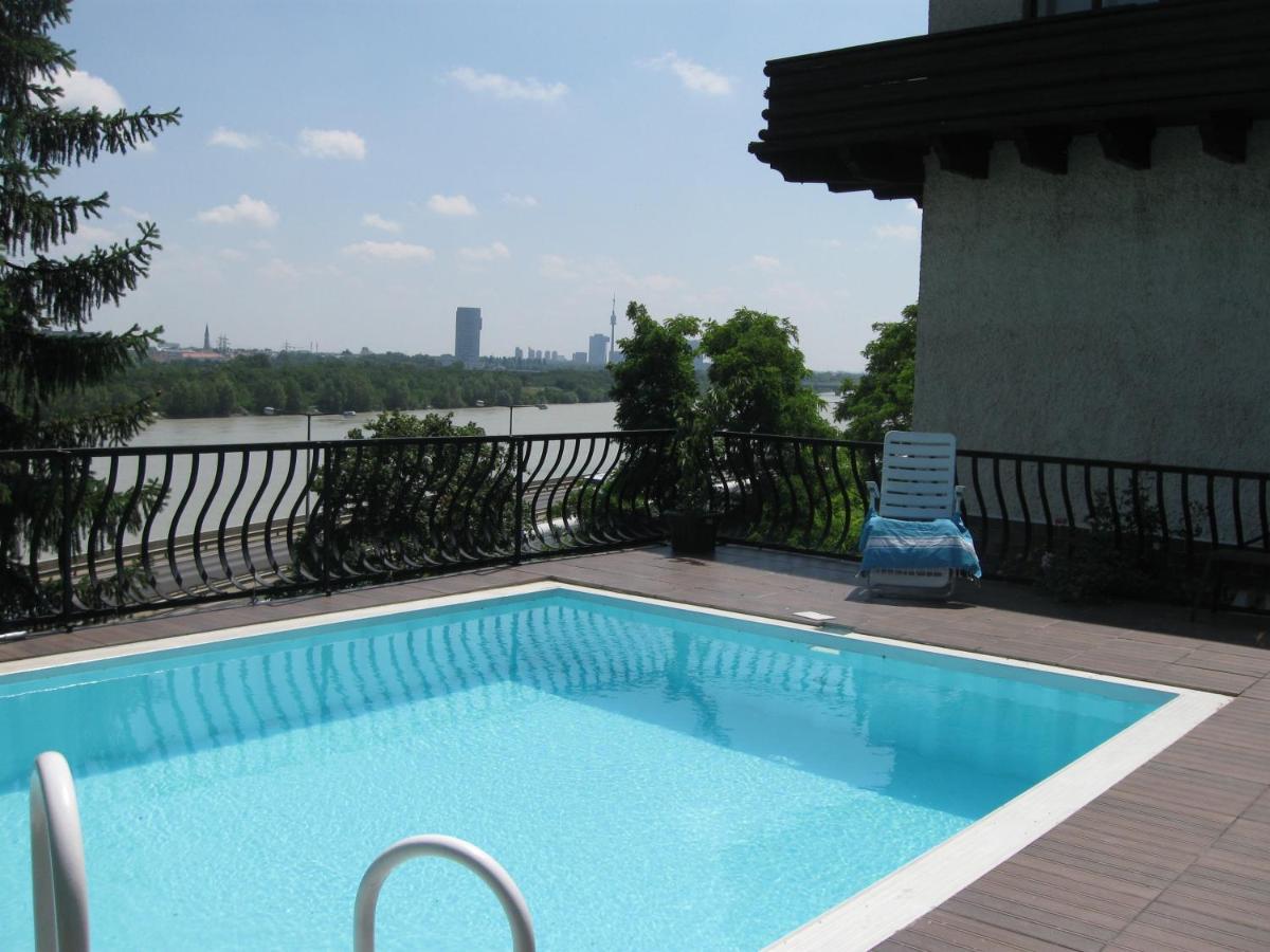 Danube View House With Garden Lägenhet Wien Exteriör bild